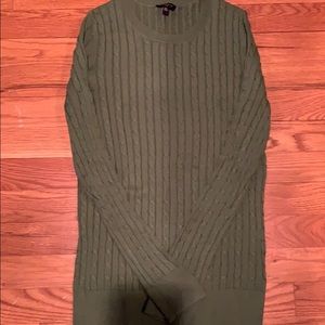 Talbots New olive green sweater
